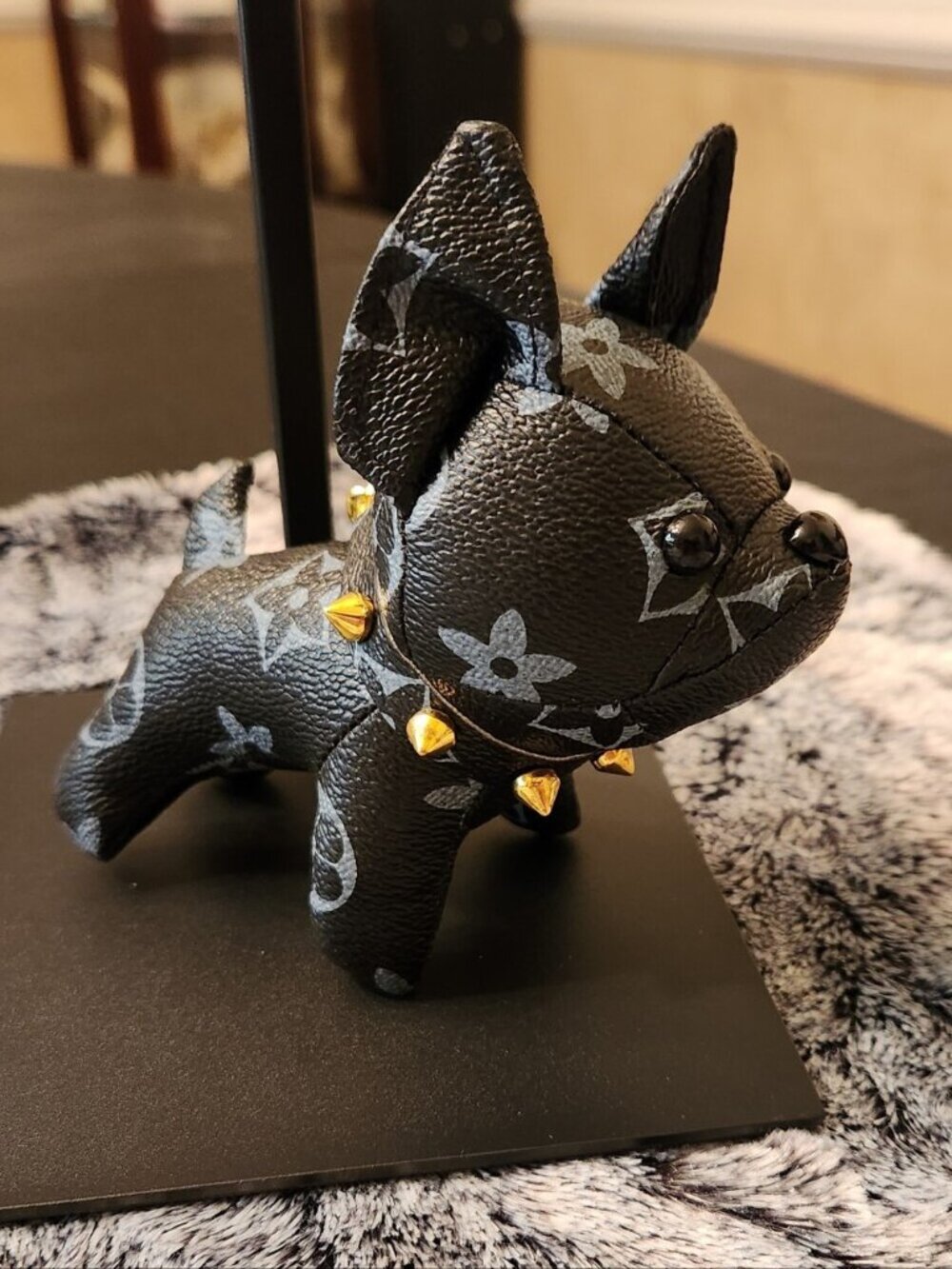 French Bulldog Bag Charm/Keychain  Inspired Design Black. NWOT - Picture 2 of 5